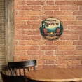 thumbnail image 5 of HELLOYOUNG Vintage Tin Sign 8x8 Inch Round Retro Metal Plaque Wall Art Decor for Home Bar Cafe Man Cave, 5 of 6