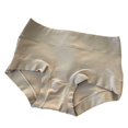 thumbnail image 2 of LYEAA Ladies Underwear Panties Cotton Mid Waisted Cool Briefs Breathable Comfort Solid Daily Full Fashionable Women's Underpants Gray XL, 2 of 3
