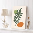 thumbnail image 6 of 3 Pieces Boho Canvas Wall Art Sage Green Plant Picture Sun Abstract Poster Painting Black Beige Wall Decor Mid Century Modern Minimalist Artwork For Living Room Bedroom Bathroom Kitchen Office, 6 of 6