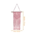 thumbnail image 4 of PAMINGONO Boho Macrame Wall Hanging Woven Tapestry Decor for Bedroom Living Room Walls, 4 of 5