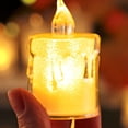 thumbnail image 4 of High Brightness Led Candles 24pcs Electronic Candle Lamp Set Flickering Led Night Light Battery Operated Desktop Mini, 4 of 5