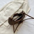 thumbnail image 2 of Bolso bandolera para mujer, bolso de hombro de PU de diseñador de lujo, bolso de maquillaje, neceser FLhrweasw Nuevo, 2 of 9