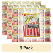 (3 pack) Zapp's Potato Chips, Spicy Cajun Crawtators, 1.5oz Bag (24-Pack)