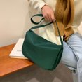 thumbnail image 3 of Bolso de mano de piel sintética para mujer, bandolera con cremallera para mujer (verde) Tmvgtek Para estrenar, 3 of 9