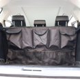 thumbnail image 1 of Organizador del baúl del automóvil, organizador para colgar en el baúl con 5 bolsillos profundos y 4 bolsillos de malla, organizador del asiento trasero del automóvil para SUV, 1 of 5