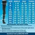 thumbnail image 4 of Unisex Compression Thigh High 20-30mmHg by Absolute Support - Black, Medium, 4 of 11