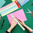 thumbnail image 5 of Plastic Straight Rulers Set, Precision Scale Measuring Tools for Math Drawing, 5 of 9