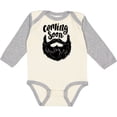 thumbnail image 3 of Inktastic Beard Coming Soon Boys Long Sleeve Baby Bodysuit, 3 of 5