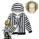 thumbnail image 2 of New Movie BBeetlejuice 2 Kids Cosplay Costume Baby Girl Roleplaying Trickster Demon Coat Set Bay Halloween Carnival Funny Jacket, 2 of 5