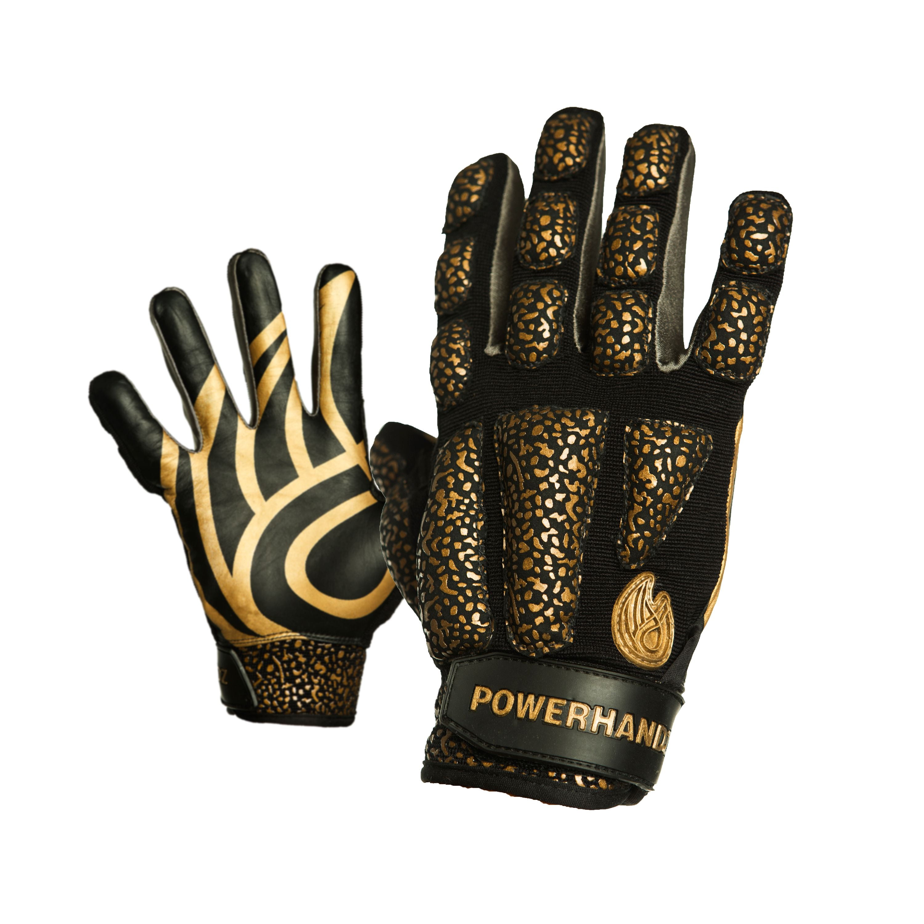 POWERHANDZ Weighted Anti Grip Basketball Gloves by