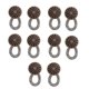thumbnail image 2 of No Sew Pants Adjusters 10Pcs Waistband Extenders For Jeans With Stretchable Functionality Perfect For Work, 2 of 4