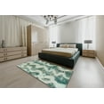 thumbnail image 4 of Ahgly Company Indoor Rectangle Abstract Green Abstract Area Rugs, 8' x 12', 4 of 6