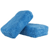 Chemical Guys Monster Fluff Exterior Premium Microfiber Applicator, Blue (Pack of 2) (MIC29602)