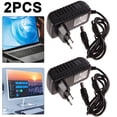 thumbnail image 1 of 2 uds AC 100-240V Adaptador convertidor DC 5 5x2 MM 6V 1A 1000mA cargador enchufe la UE, 1 of 5