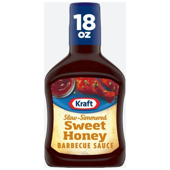 Kraft Sweet Honey Barbeque Sauce-18 Oz-Enjoy Sweet Honey Flavor Of Barbeque Sauce
