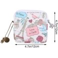 thumbnail image 2 of Sac de Rangement pour Serviettes Hygiéniques avec Fermeture Éclair, 2 of 4