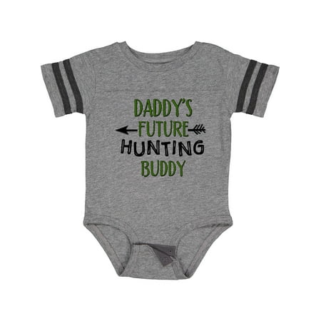 

Inktastic Daddys Future Hunting Buddy Gift Baby Boy or Baby Girl Bodysuit