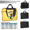 thumbnail image 2 of Zufioo Minions for Laptop Bag, Zippered Computer Shoulder Bag Messenger Bag Briefcase, Suitable for School, Work, Travel, 2 of 9