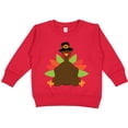 thumbnail image 2 of Inktastic Thanksgiving Pilgrim Turkey Toddler Sweatshirt, 2 of 4