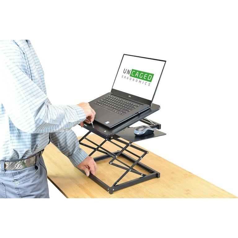 Standing laptop stand