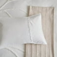 thumbnail image 4 of Bouclair Blanc Cassé Collection Reilly - Ensemble Housse de Couette 3 Pcs Grand Lit, 4 of 5