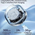 thumbnail image 5 of NEW T8 TWS Wireless Bluetooth 5.3 Headset Transparent ENC Headphones Sport Gaming Headsets Noise Reduction Earbuds Bass Touch Control for Phones, 5 of 5