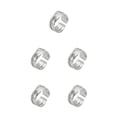 thumbnail image 2 of Anillos ajustables Qarigey para hombre y mujer blanco Type2 NO2, 2 of 6