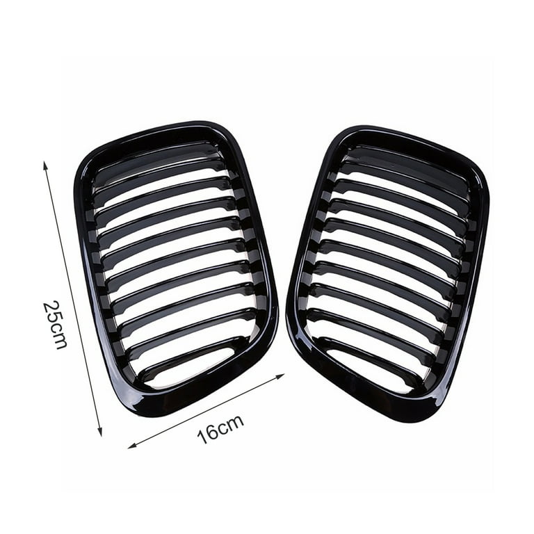 Car Front Bumper Diamond Kidney Grill Grilles For BMW E46 4 Door 4D 3  Series 02-05 Meteor Style Exterior Decoration Accessories - AliExpress