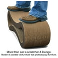 thumbnail image 5 of PetFusion Ultimate Reversible Infinity Cat Scratcher Lounge & Bed, Durable & Long Lasting, Brown, 5 of 7