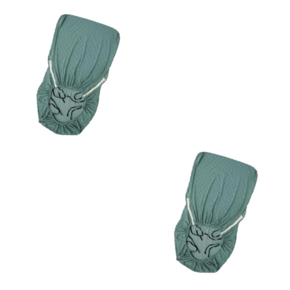 Funda para Sillón de madera Bewildely 2piezas Verde oscuro