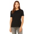 thumbnail image 1 of The Bella + Canvas Ladies Relaxed Jersey Short Sleeve T-Shirt - SOLID BLK TRBLND - 2XL, 1 of 2