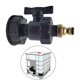 thumbnail image 3 of Adaptador de IBC, adaptador de IBC, de jardín, de tapón de drenaje S60x6 Pezón Baoblaze Adaptador de tanque IBC, 3 of 8