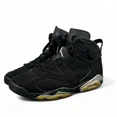 thumbnail image 1 of Ni - ke Air Jordan 6 Chrome Black Silver Retro Basketball Sneaker DX2836-001 Men Size 12, 1 of 5