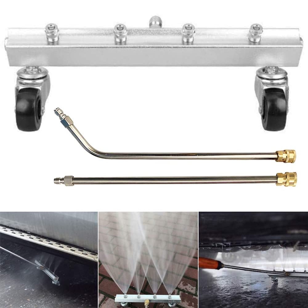 iMeshbean Pressure Power Washer Undercarriage Under Car Cleaner 13