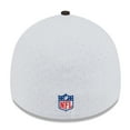 thumbnail image 4 of Men's New Era  White/Brown Cleveland Browns 2025 NFL Training Camp Throwback Logo 39THIRTY Flex Hat, 4 of 5