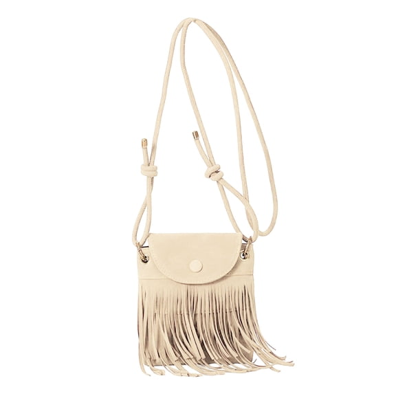 YUNAFFT Western Style Fringe Crossbody Bag with Single Shoulder Strap for Women