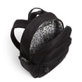 thumbnail image 3 of Mochila Vera Bradley de algodón pequeña clásica negra para mujer, 3 of 3