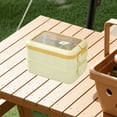thumbnail image 6 of Deeceymbur Sealed Lunch Box Dividers Microwaveable Portable Meal Container with Dip Section 7.87x5.11x4.52in, 6 of 6