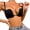 Black, variant on 2PC Sports Bras for Women Hide Back Side Sculpting Uplift Shaping Shapewear Plus Size Bralette,Black,70B