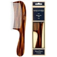 thumbnail image 4 of Mason Pearson Hand Made Detangling Comb C2 Tortoiseshell Color, 4 of 5