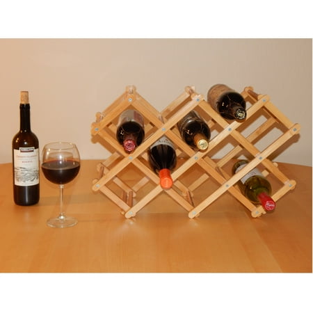 Timber Valley 8 Bottle Tabletop Wine Rack (Set of 2) - Buy one get one 50% off