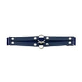 thumbnail image 4 of Milaget Porte-Jarretelles de Jambe Ajustable Mode Doubles Sangles Chaînes de Cuisse Cœur Forme Ronde Bleu Foncé, 4 of 9