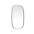 thumbnail image 5 of Metal Frame Oval Mirror 24x36 Inch in Brass, 5 of 7