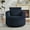 Dark Blue, variant on MAYEERTY Mnimalist Round Swivel Sofa Chair, Modern & Comfy Compressible Seating for Living Room, 39" Blue