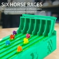 thumbnail image 5 of Loespoir Horse Racing Table Game With 6 Horses, Tabletop Horse Racing, Family Board Game Set, Interactive Horse Racing Game for Parties, Games for Kids and Adults, 5 of 9