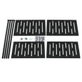 thumbnail image 3 of TFCFL 56*122*122cm Black Air Conditioner Fence Modern Iron Outdoor Enclosure Privacy Fence, 3 of 16