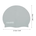 thumbnail image 4 of Gorro de natación impermeable de silicona gris de 1 pieza de Bargains Únicos, 4 of 5