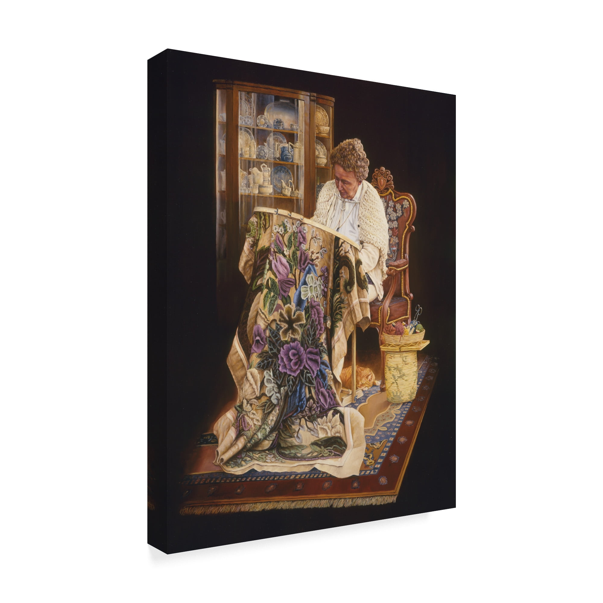 Trademark Fine Art 'The Wedding Gift' Canvas Art by Les Ray
