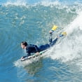 thumbnail image 2 of Gymax 37'' Lightweight Body Board w/ EPS Core XPE Deck HDPE Bottom Crescent Tail, 2 of 9