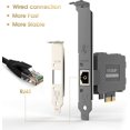 thumbnail image 2 of EDUP Gigabit Ethernet PCI Express PCI-E Network Card 10/100/1000Mbps RJ45 LAN Adapter Converter for Desktop PC, 2 of 5